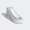 nizza hi jelly / footwear white / core black / silver metallic