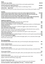 Flip Bar and Kitchen menu 5