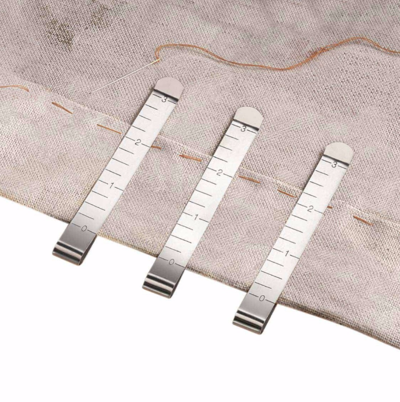 Patchwork vaste markerclip voor nauwkeurig en eenvoudig stoffen fixeren. Perfect voor patchwork en naaien. Houdt stoffen op hun plaats zonder naalden.