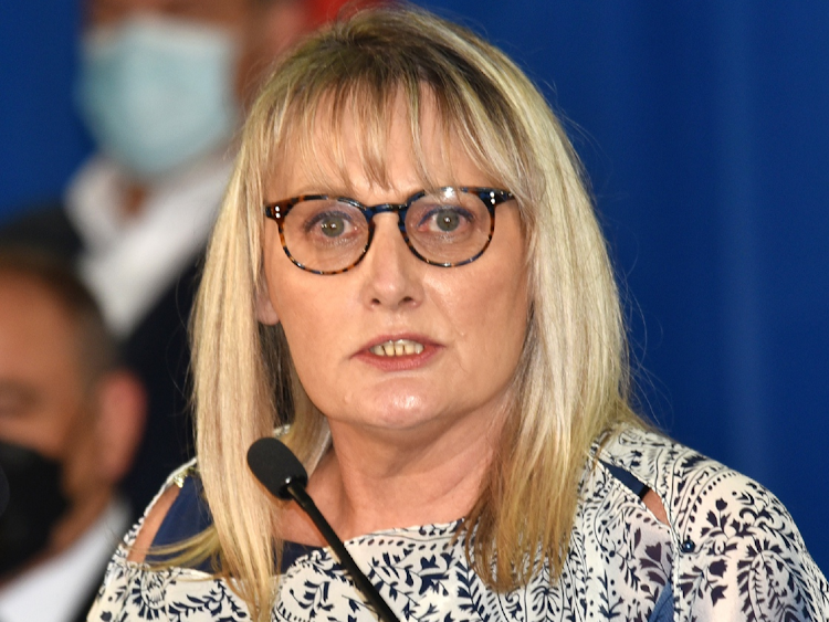 The DA's Tania Campbell has been removed as Ekurhuleni mayor.