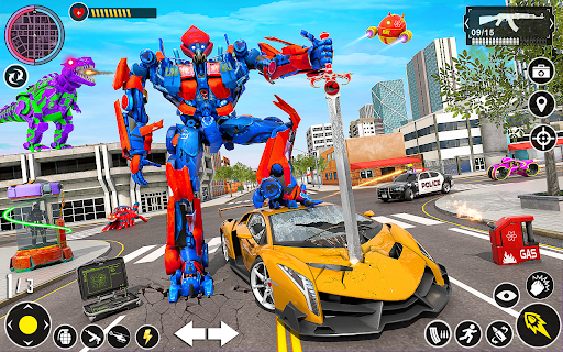 Screenshot Superhero Rope Hero Robot Game