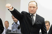 NO MOISTURISER: Anders Behring Breivik