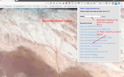 JIRA Issue Quick Open