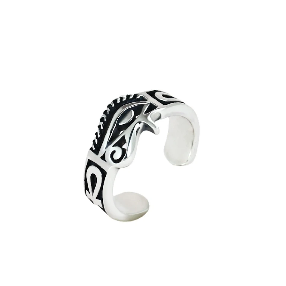 Anillo geométrico con personalidad para hombre, elegante y sencillo. Diseño moderno, ideal para realzar tu estilo diario. Consigue el tuyo hoy mismo.