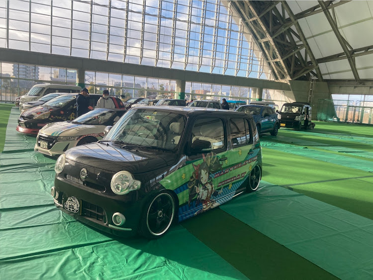 ミラココアの痛車・痛車イベント・岡山ドームに関するカスタム事例の投稿画像1枚目