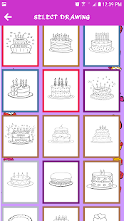 Cake Coloring Pages For Kids(圖3)-速報App