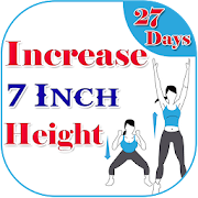 27 Days Increase 7 Inch Height  Icon