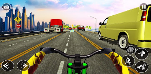 Crazy Traffic Bicycle Rider 3D