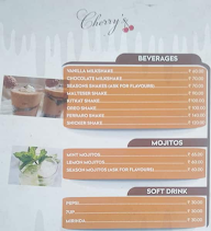 Cherrys Bakery & Confectionery menu 1