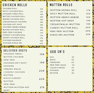 Kings Roll menu 2