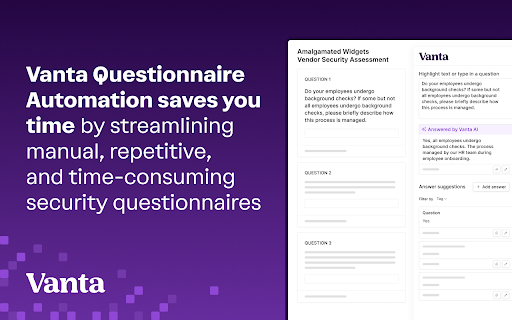 Vanta - Questionnaire Automation