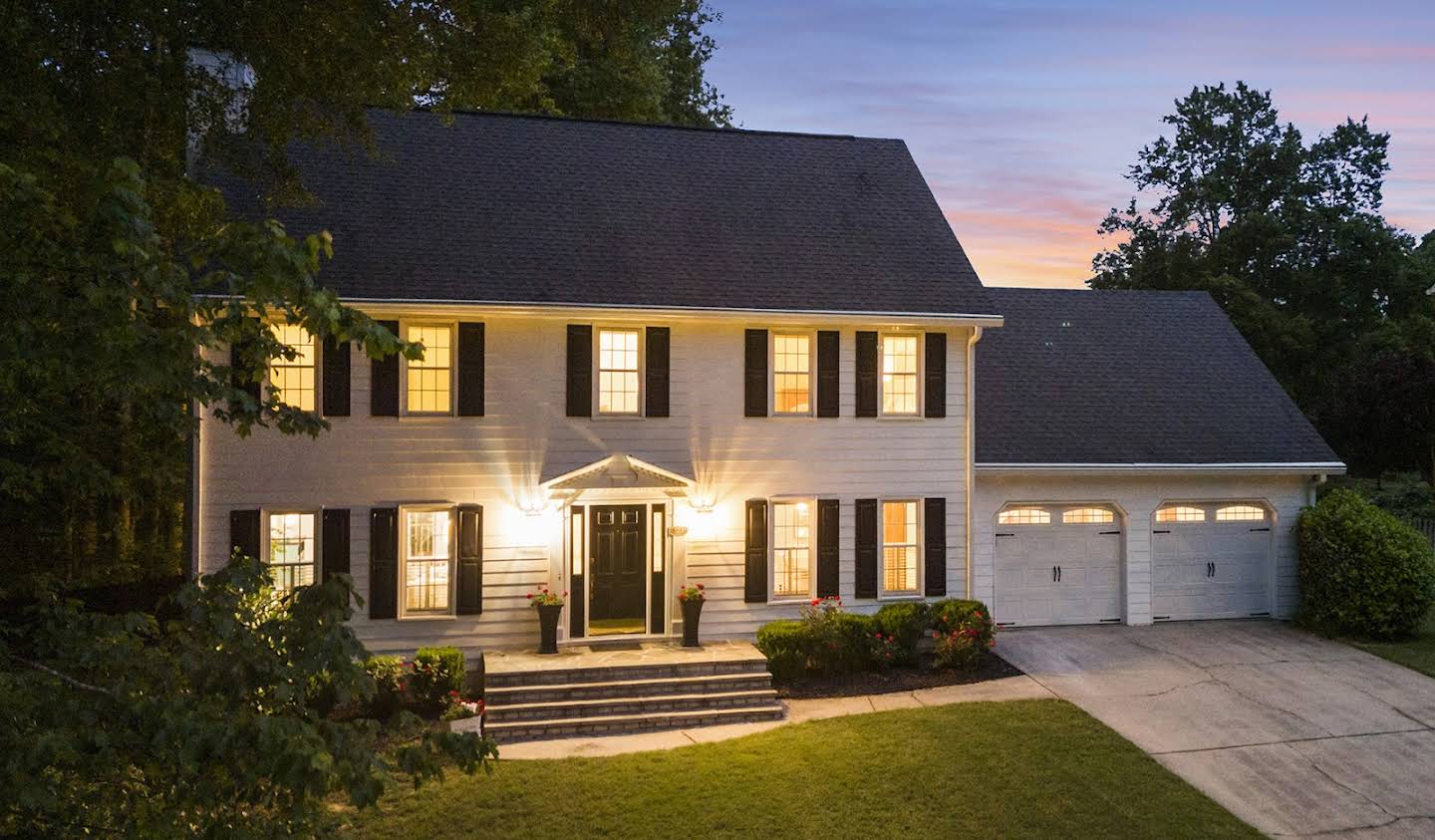 House with garden Alpharetta