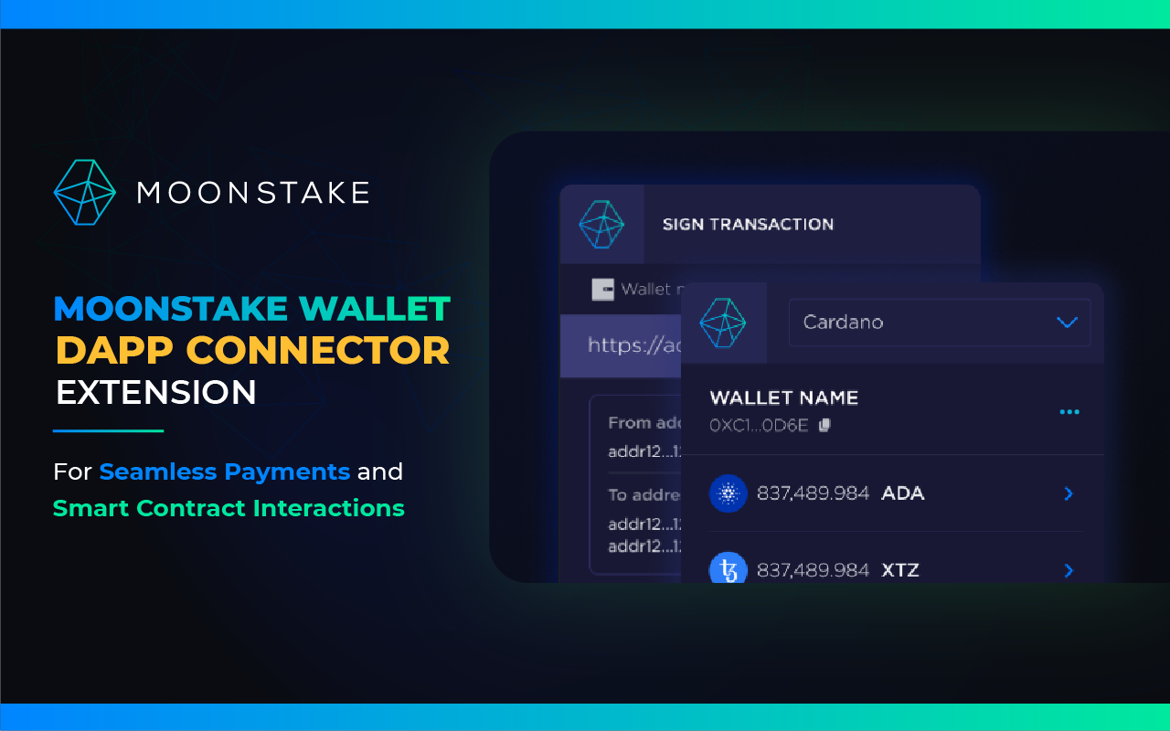 Moonstake Wallet - DApp Connector Extension Preview image 3