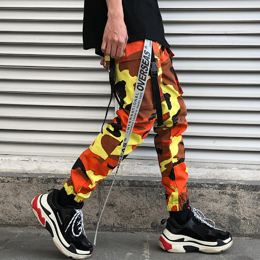 Orange Camouflage