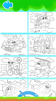 Transport coloring pages Screenshot