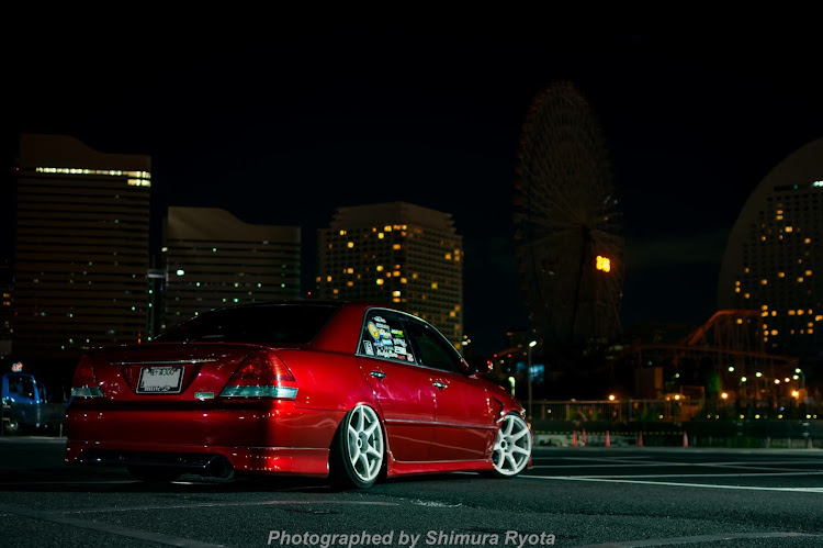 つみちゃんさんが投稿したJZX110・マツダ純正ソウルレッド・ワークホイール・T7R・過去車に関するカスタム事例の投稿画像3枚目