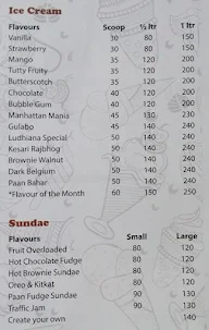 Khushdil Ice Cream And Shakes menu 1