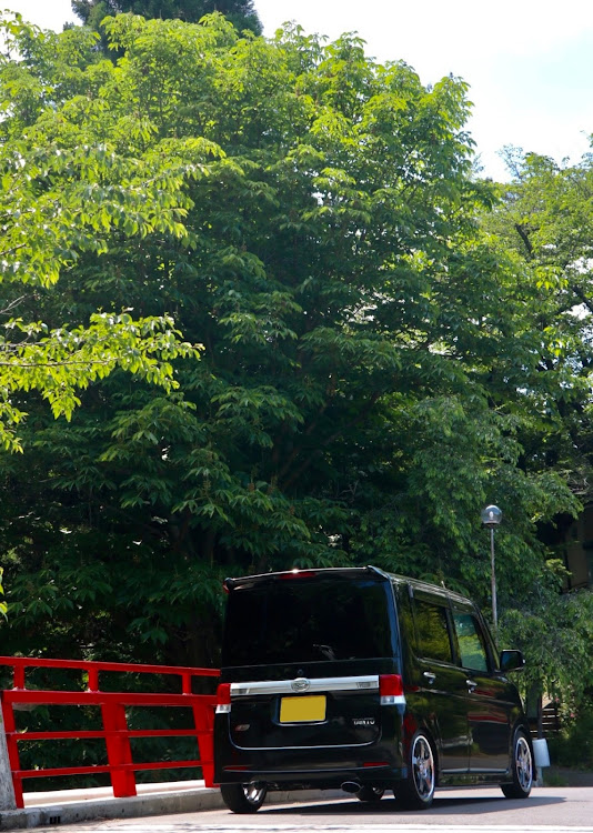 タントカスタムの風景と愛車・赤い橋・SP4R・梅雨入り・自己満投稿に関するカスタム事例の投稿画像3枚目