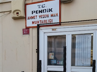 T.C. PENDiK AHMET YESEVi MAH. MUHTARLIĞI