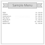 Bikaner Sweets menu 2