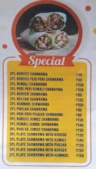 Mr Shawarma Miss Grill menu 3