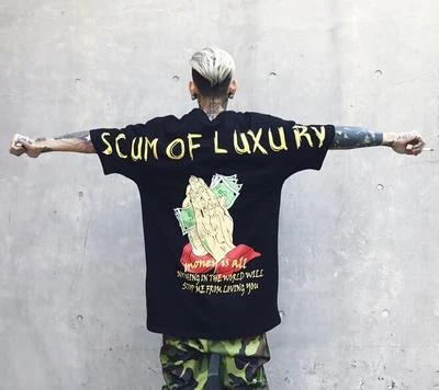 Couples with money supreme printed short sleeves