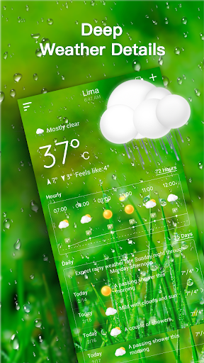 Screenshot Live Weather Forecast