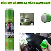 Chai Xịt Bọt Tuyết Handboss Tẩy Rửa Đa Năng (650Ml) | Chai Vệ Sinh Laptop/Ô Tô/ Đồ Gia Dụng