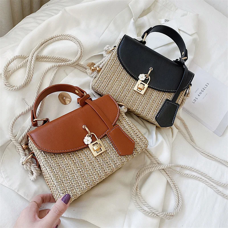 Tkani crossbody torba sa divljim dizajnom za rame, idealna za svakodnevnu upotrebu, elegantna i praktična.