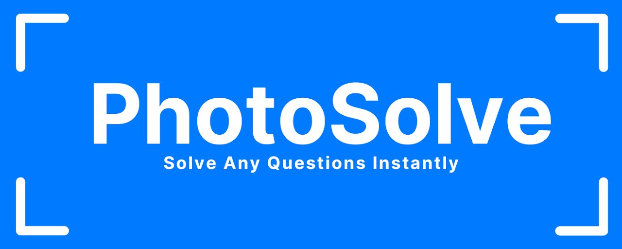 PhotoSolve - Scan and answer questions Preview image 1