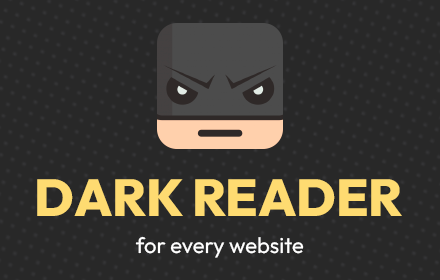 Dark Reader - Dark Mode for Chrome Preview image 0