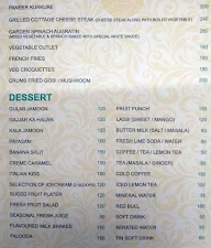 Aura -Klase Hotels menu 4