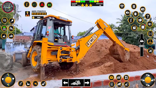 Screenshot Snow Excavator Game: JCB Games