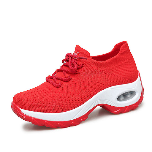 Title 7, Ladies Sneakers Fashion All-match Fly Woven Cas...