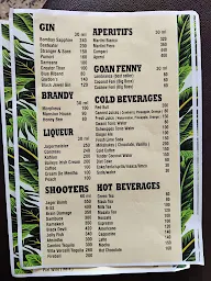 Reggae Haven menu 1