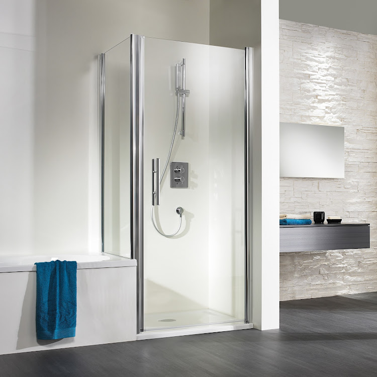 HSK Favorit Nova Accessoire pour baignoire, 1 pièce, dimensions : 80 x 140  cm, butée : gauche