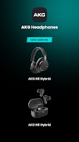 AKG Headphones Screenshot