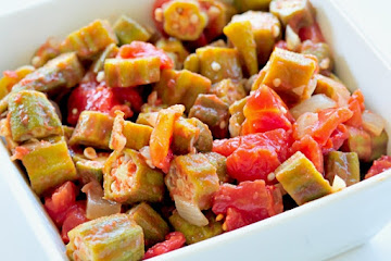 Okra and Tomatoes Recipe