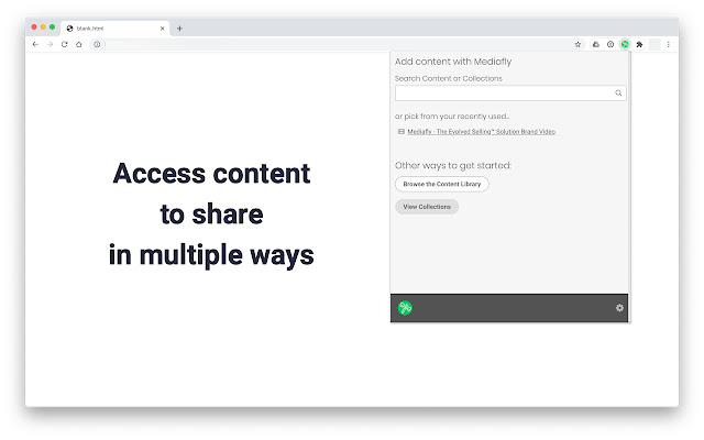 Mediafly for Chrome chrome extension