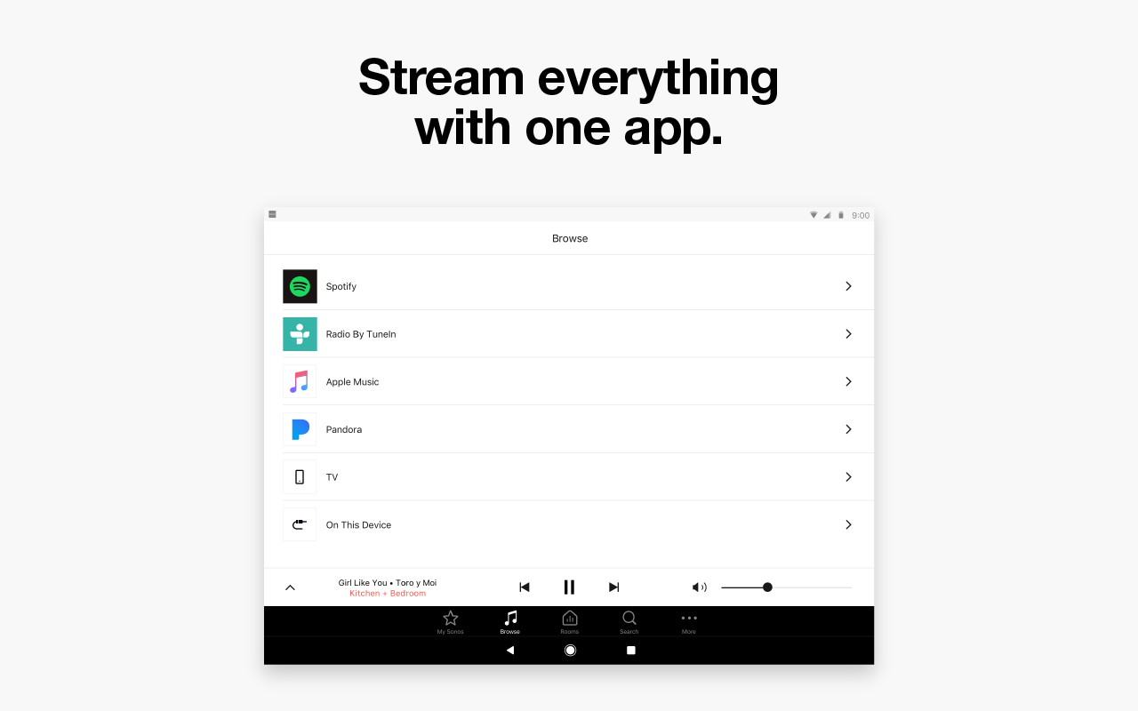 Sonos Controller For Android Screenshot