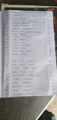 Kaviya Madhi Unavagam menu 2