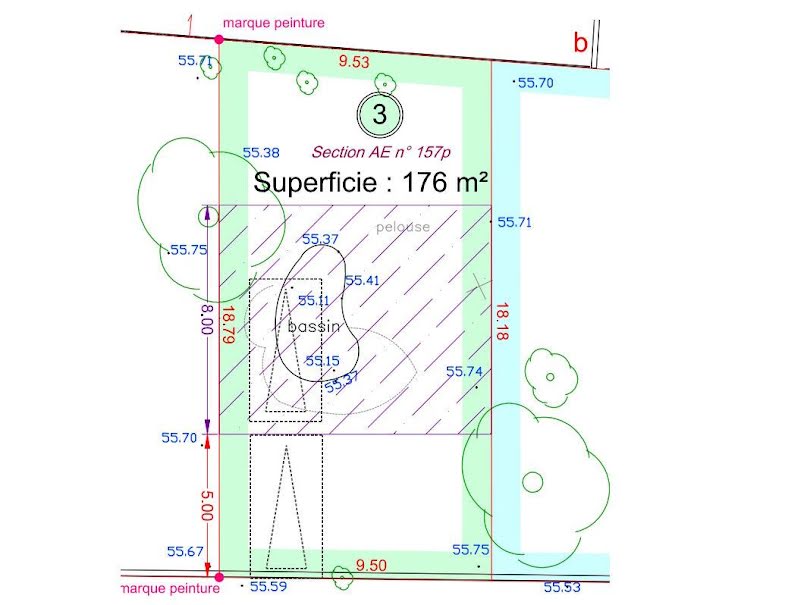 Vente terrain à batir  176 m² à Margency (95580), 193 000 €