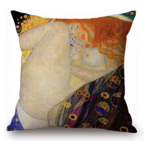 Title 3, Van Gogh Oil Painting Pillow Add artistic flai...