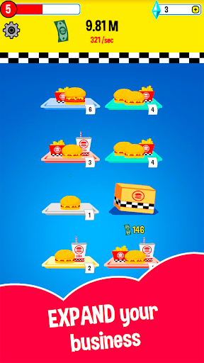 Screenshot Burger Restaurant: Food Merge