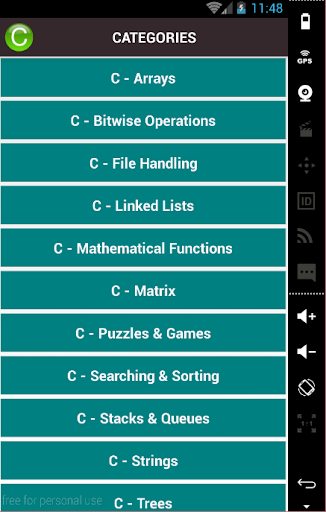 C Programs With Output