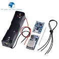 Bộ Mô Đun Sạc Pin Lithium Micro Usb 5V 1A 18650 Tp4056 Kèm Bo Mạch Khuếch Đại Điện Di Động 600Ma Sb Và Hộp Pin 18650