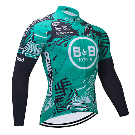 Title 10, Mens Long-sleeved Cycling Wear With Pedals. Ex...