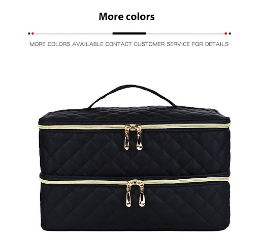 Title 8, Double-Layer Manicure Implement Storage Bag