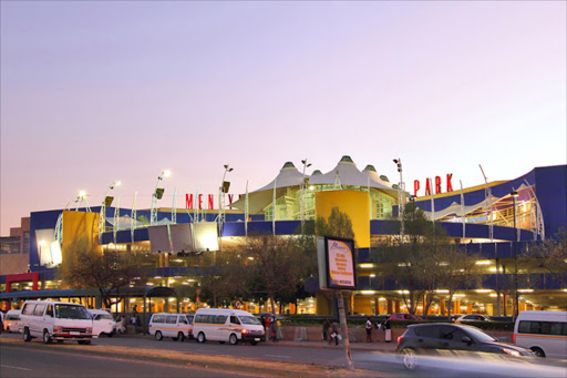 Menlyn Park mall, in Pretoria. File photo