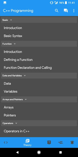 Screenshot C++ Programming